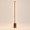 Minimalist Wooden Floor Lamp for Modern Living Spaces