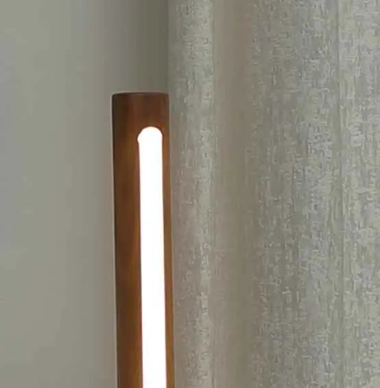Minimalist Wooden Floor Lamp for Modern Living Spaces