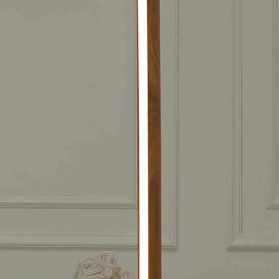 Minimalist Wooden Floor Lamp for Modern Living Spaces