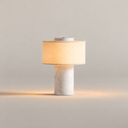 Auríe Portable Lamp | White Marble