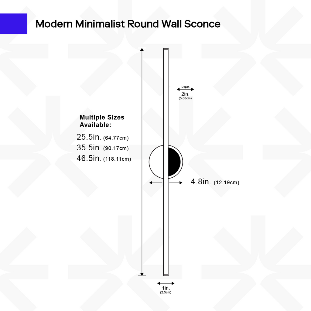 Modern Round Wall Sconce