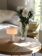 Auríe Portable Lamp | White Marble