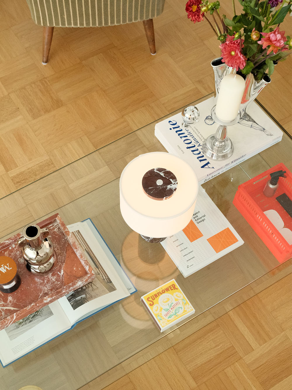 Auríe Portable Lamp | Rosso Levanto