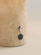 Auríe Portable Lamp | Travertine