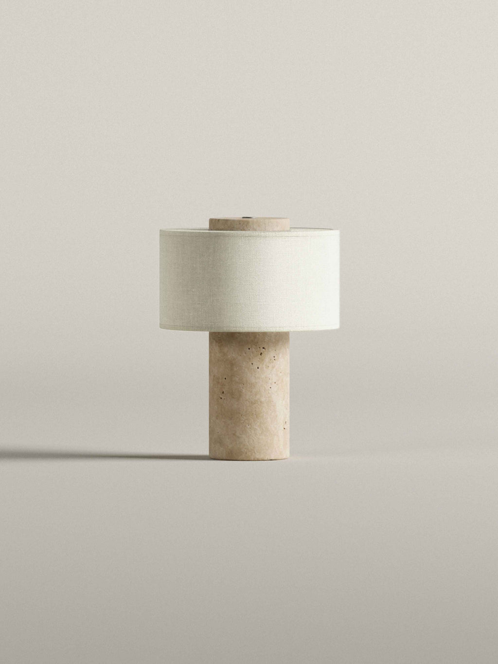 Auríe Portable Lamp | Travertine
