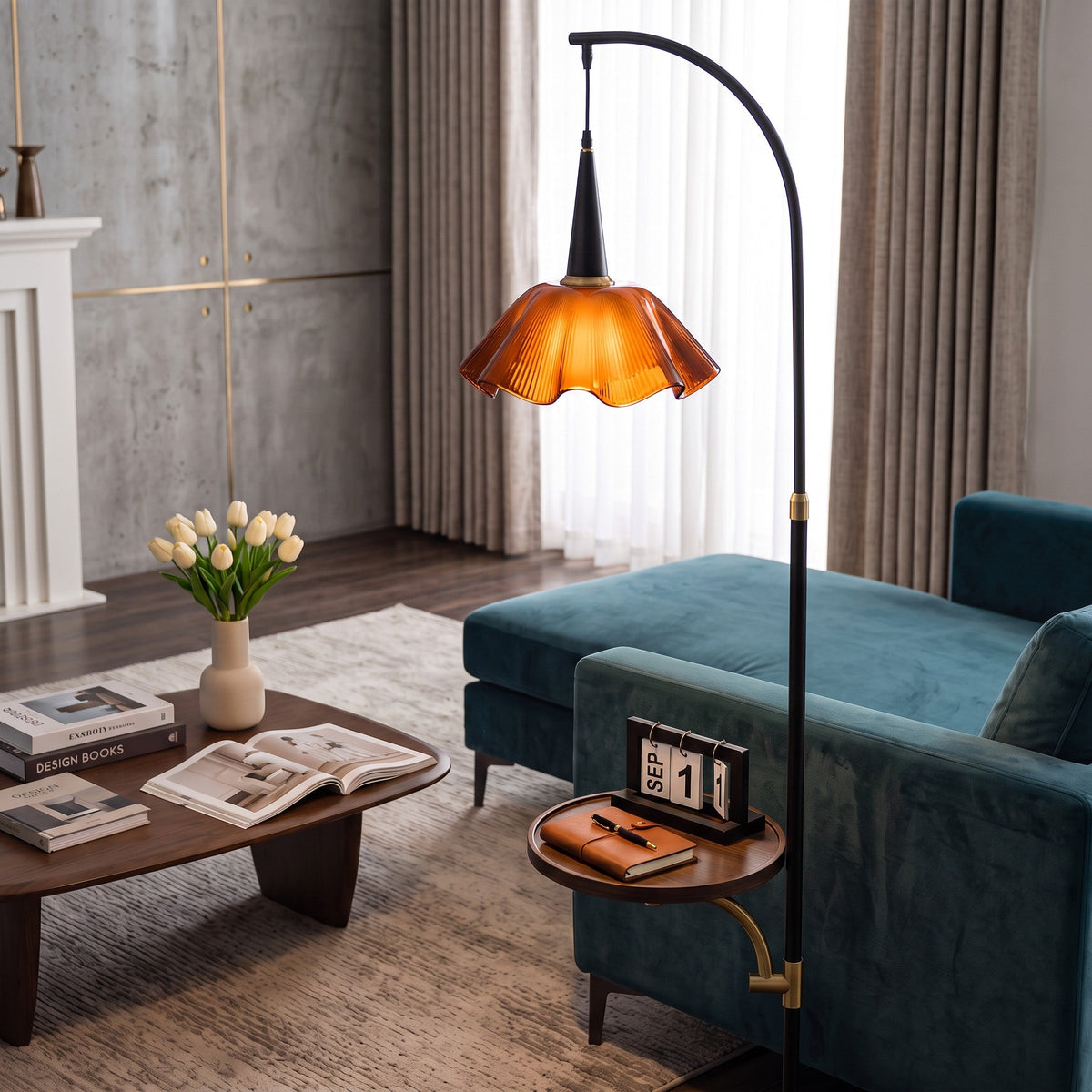 Retro Fazzoletto Floor Lamp