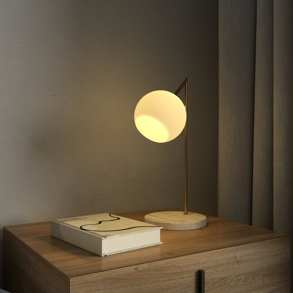 Lampe de table Serenity en marbre