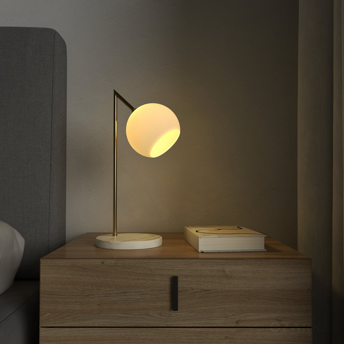 Lampe de table Serenity en marbre