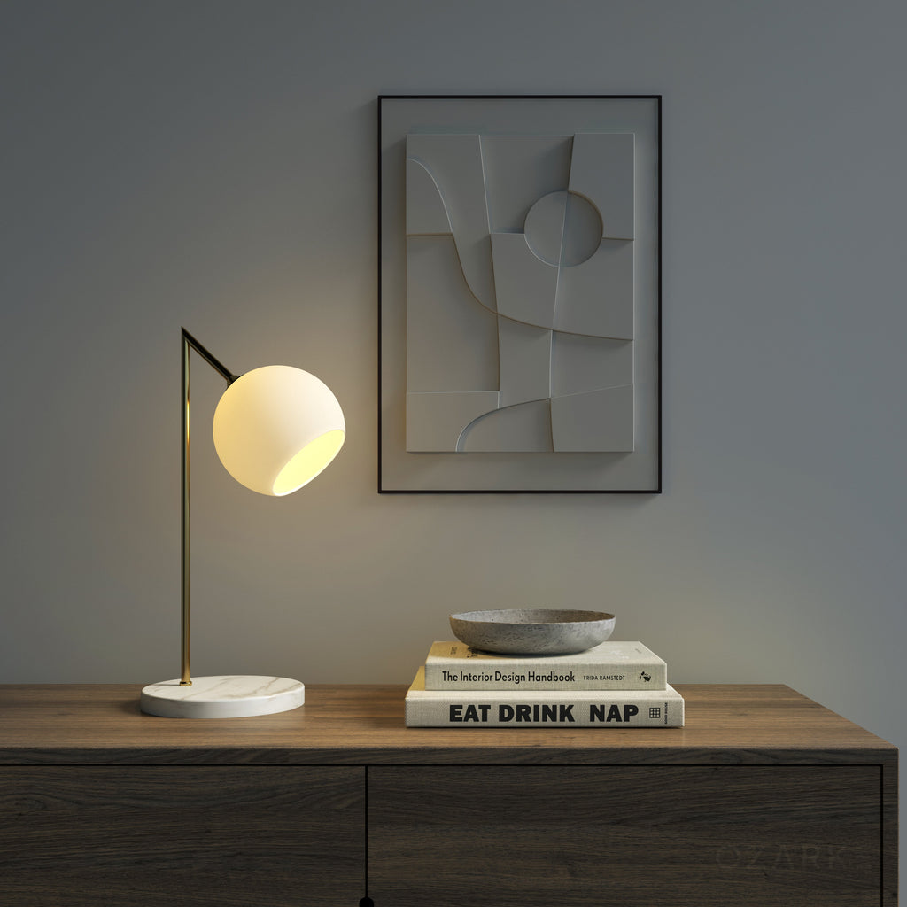 Lampe de table Serenity en marbre