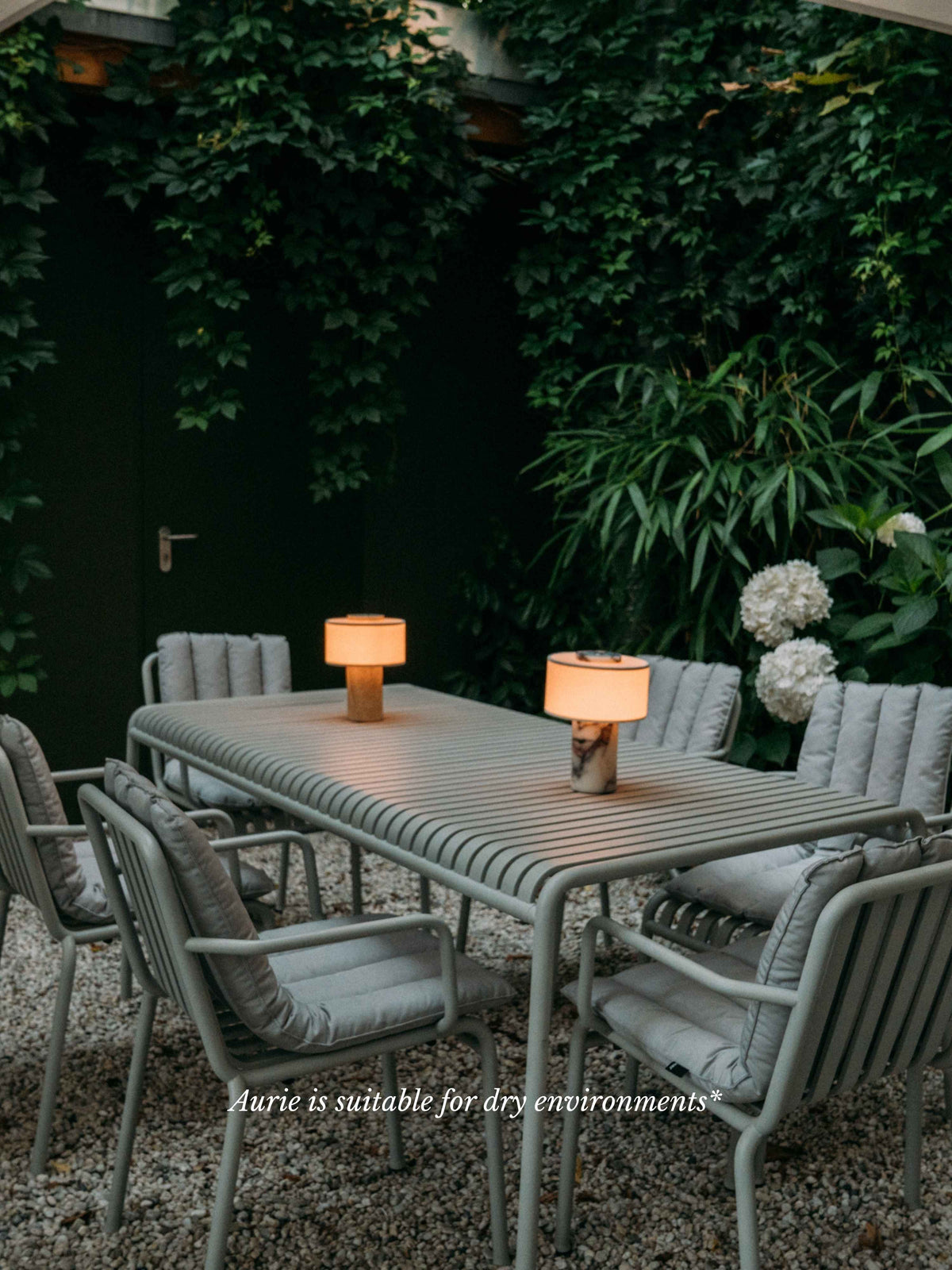 Auríe | Portable Lamp Style Calacatta Viola