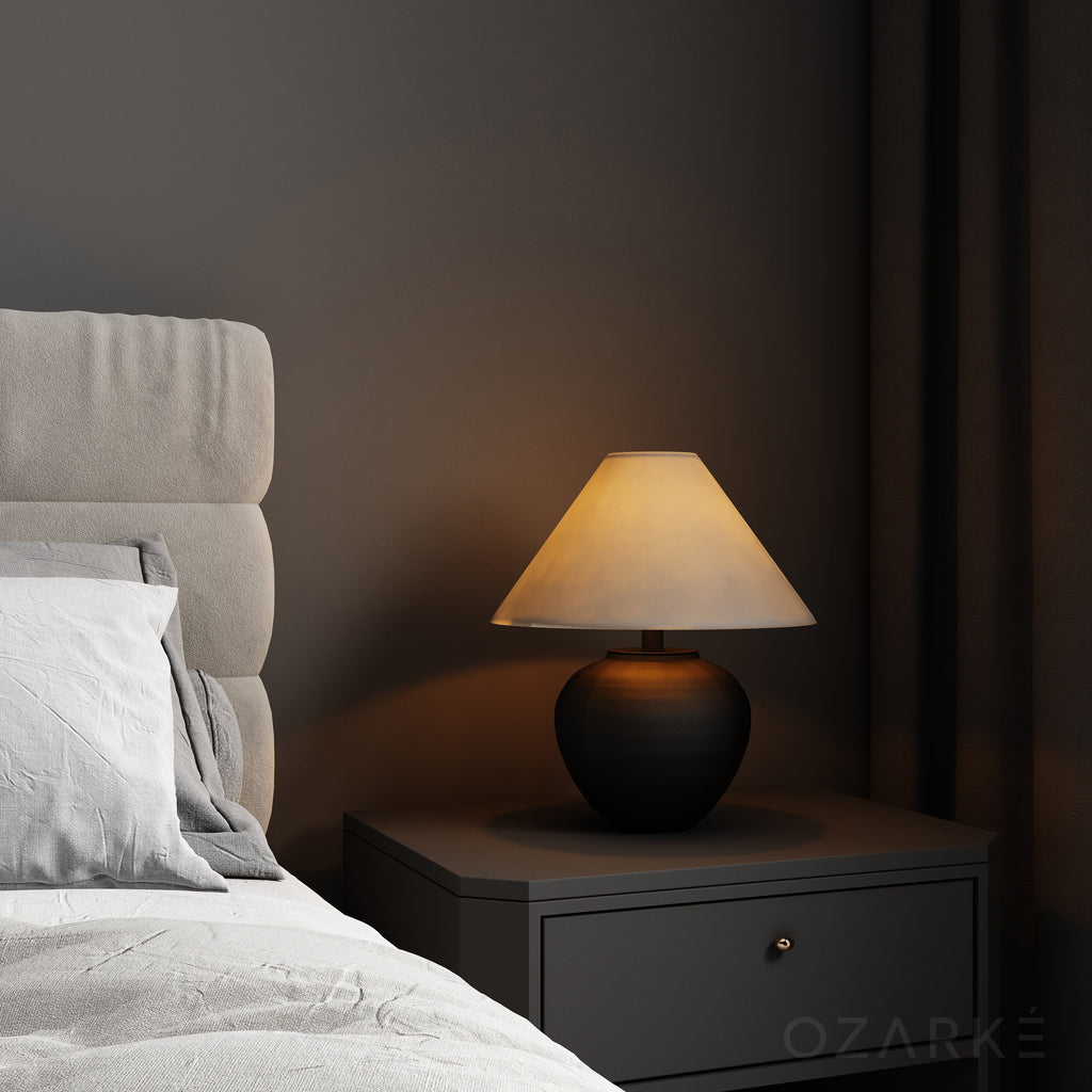 Lampe de table victorienne