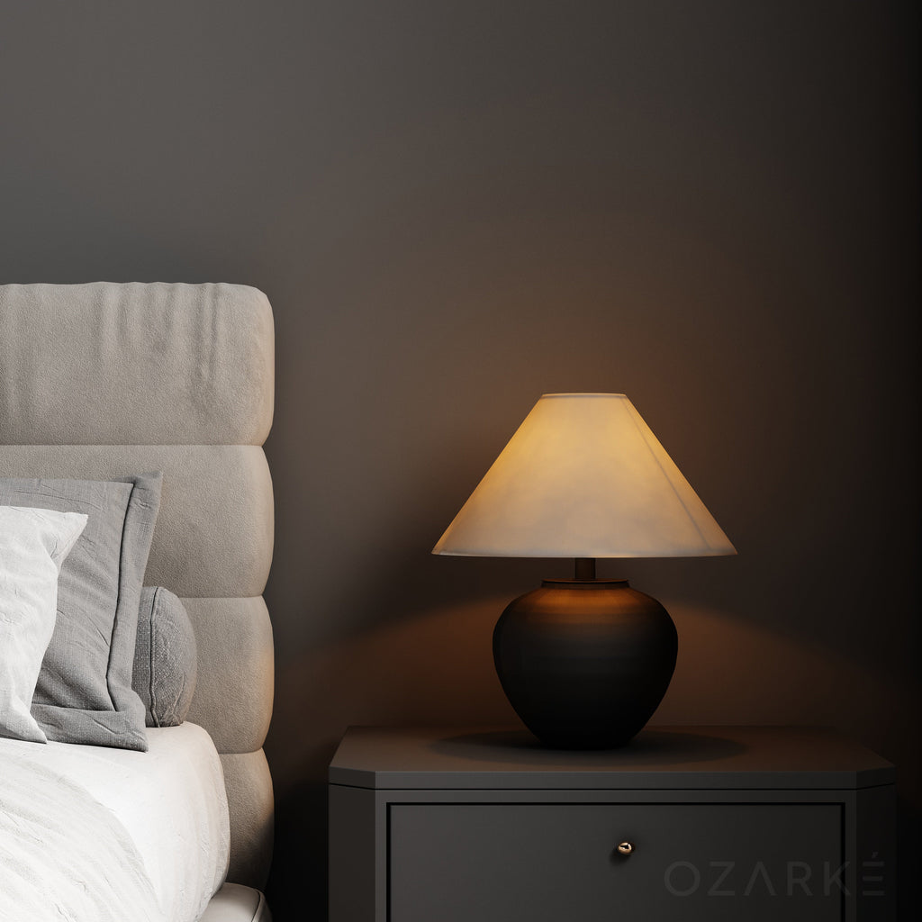 Lampe de table victorienne