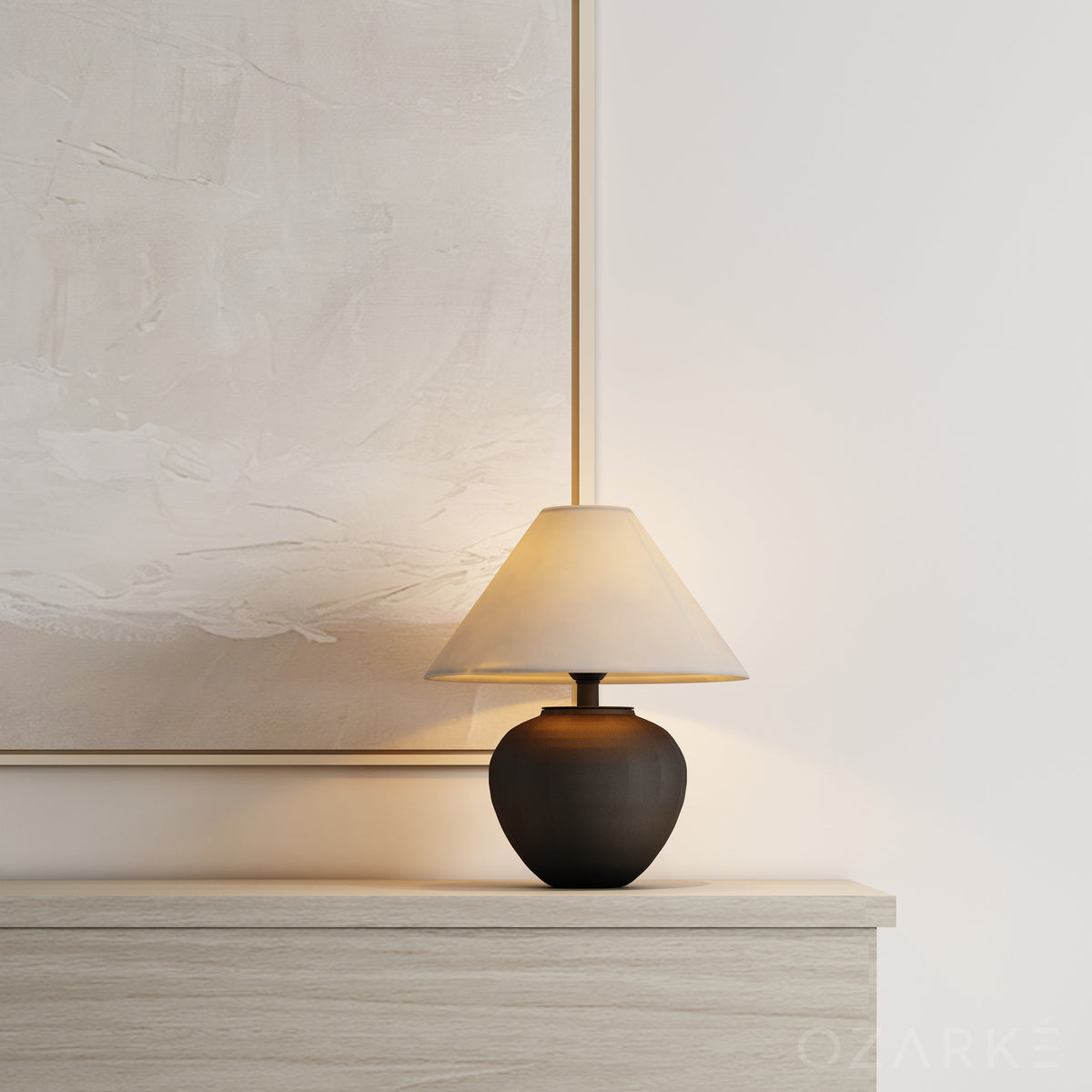 Lampe de table victorienne