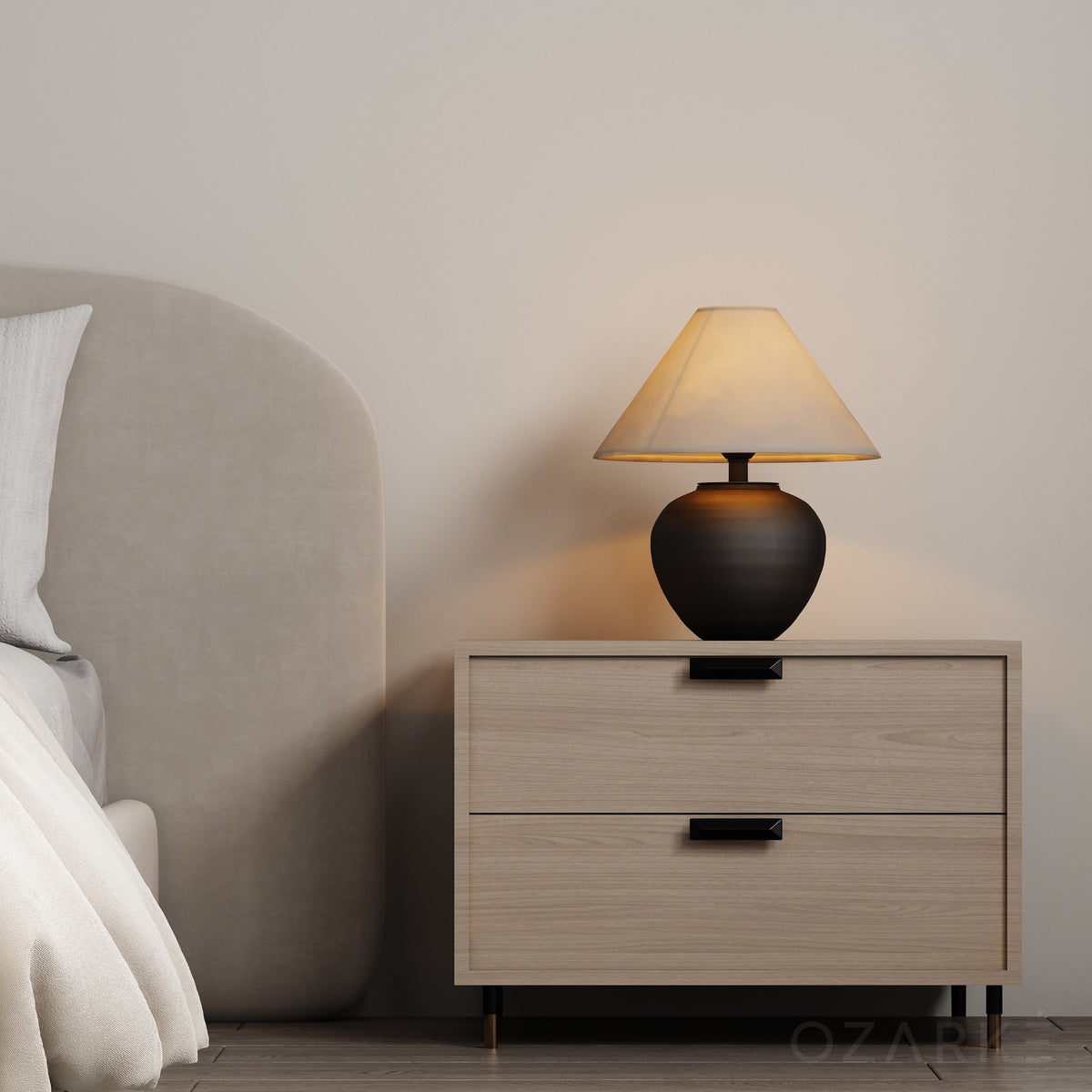 Lampe de table victorienne
