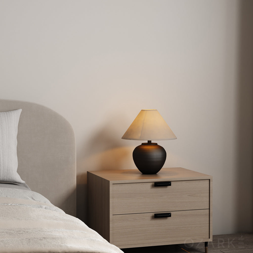 Lampe de table victorienne