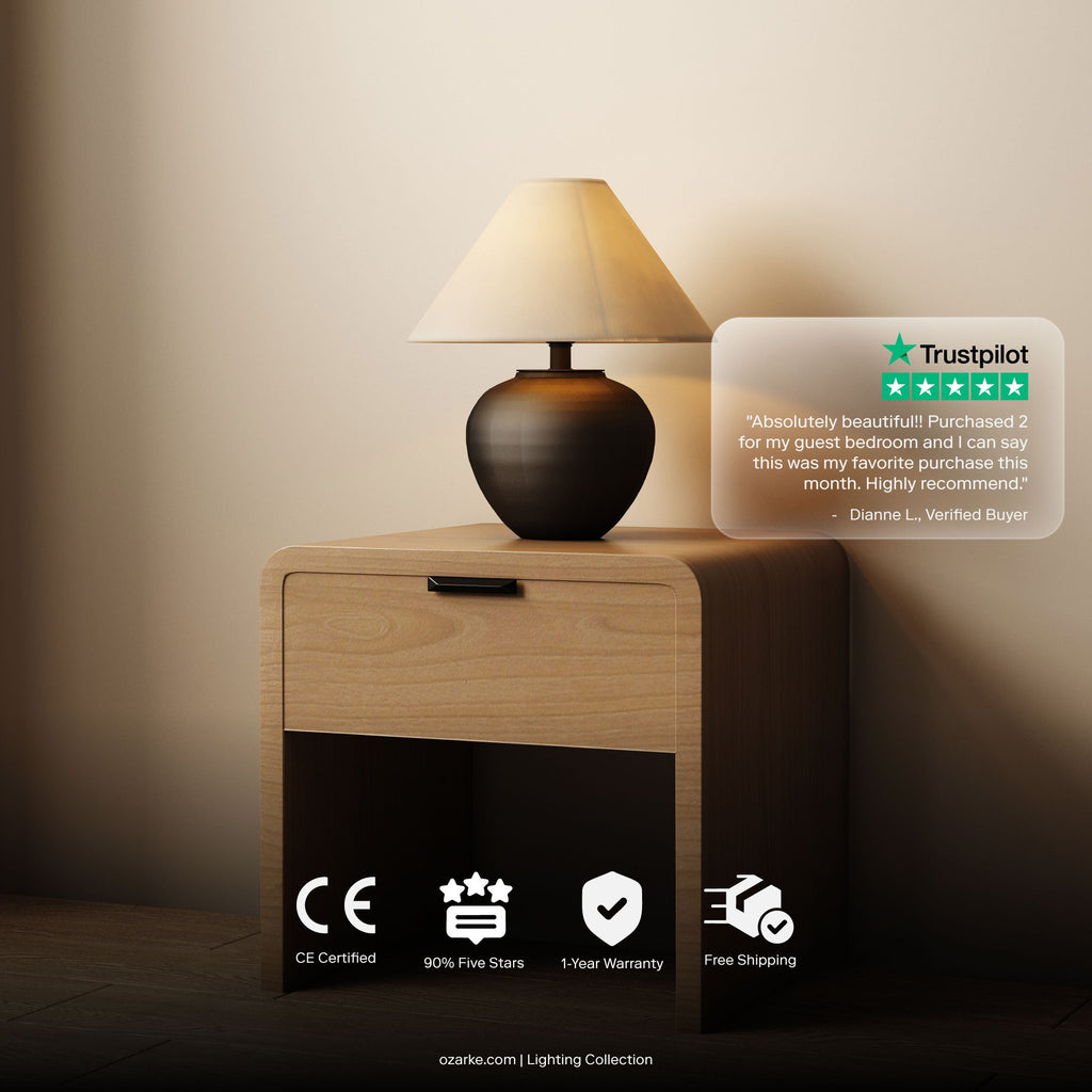 Lampe de table victorienne
