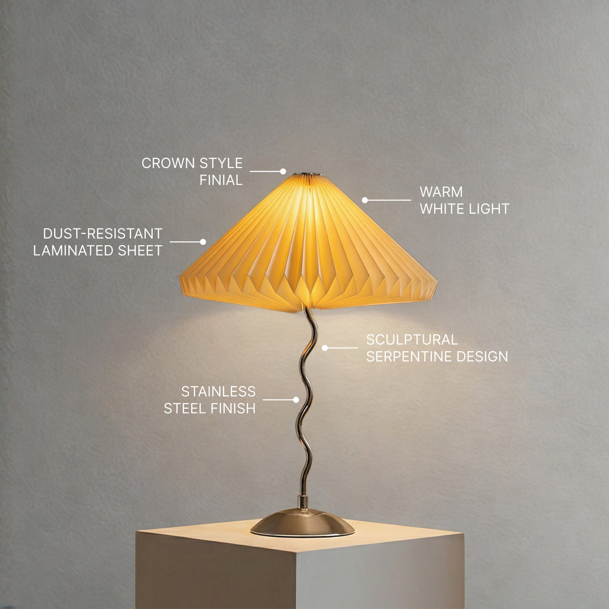 Wavy Table Lamp