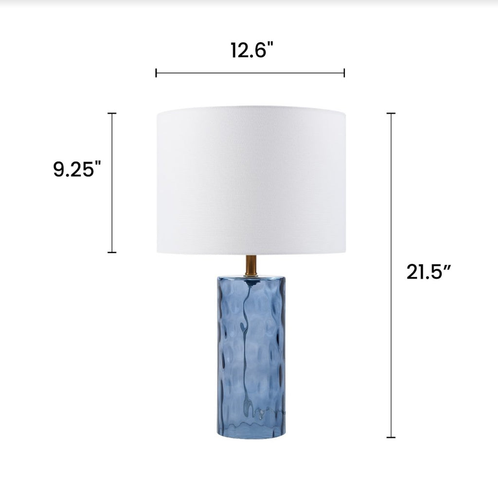 Lampe de table en verre Deniz (lot de 2)