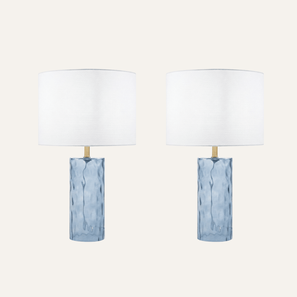 Lampe de table en verre Deniz (lot de 2)