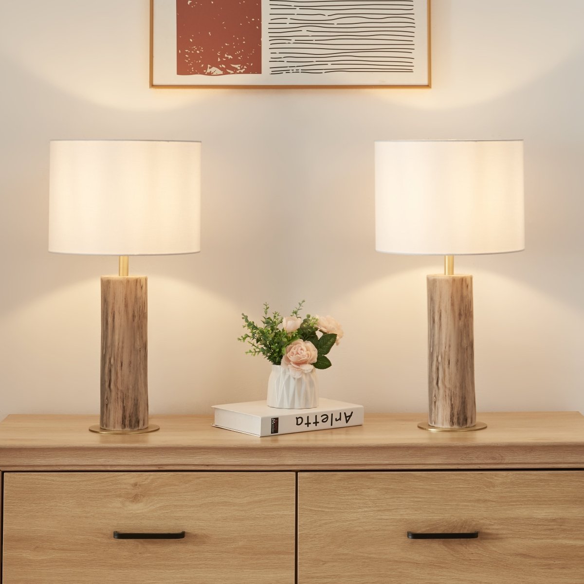 Lampe de table Lignis (lot de 2)