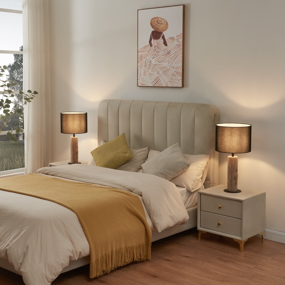 Lampe de table Lignis (lot de 2)