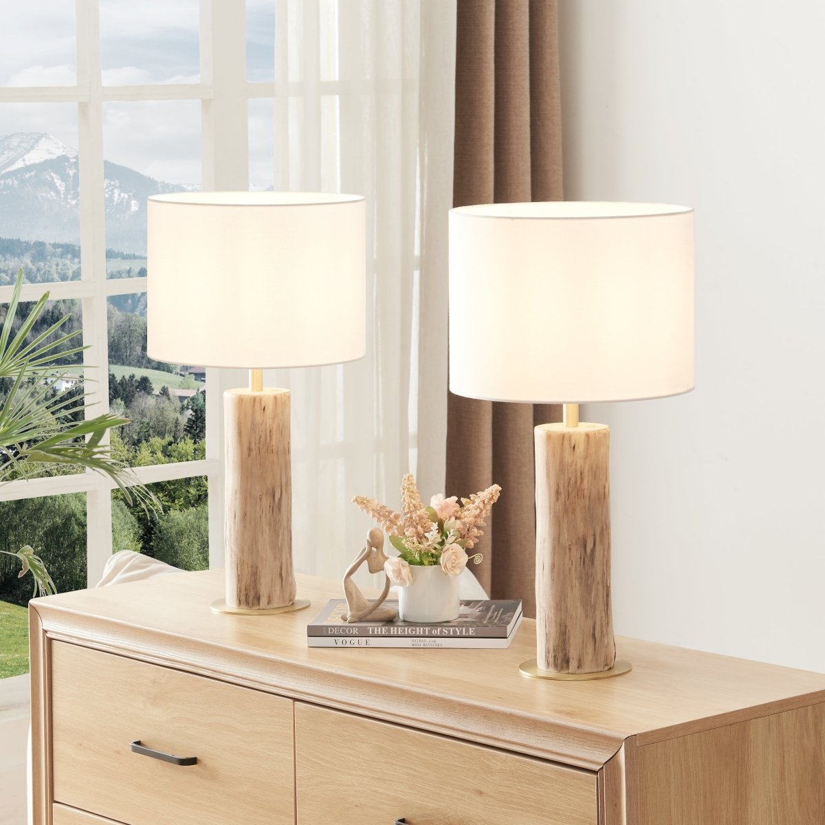 Lampe de table Lignis (lot de 2)