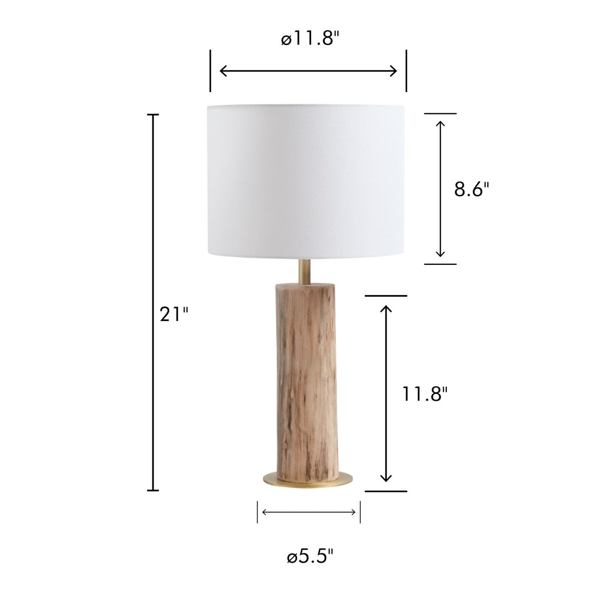 Lampe de table Lignis (lot de 2)