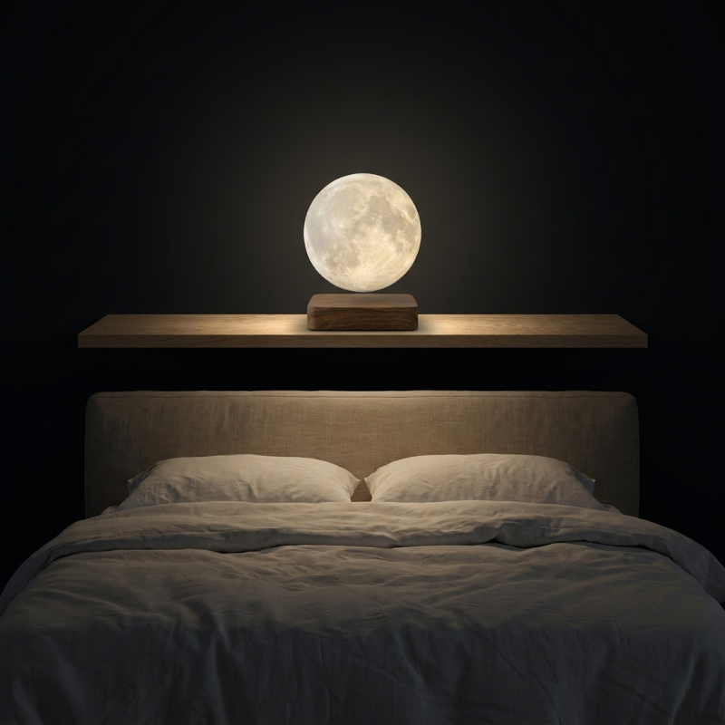 Lampe lune flottante Luna